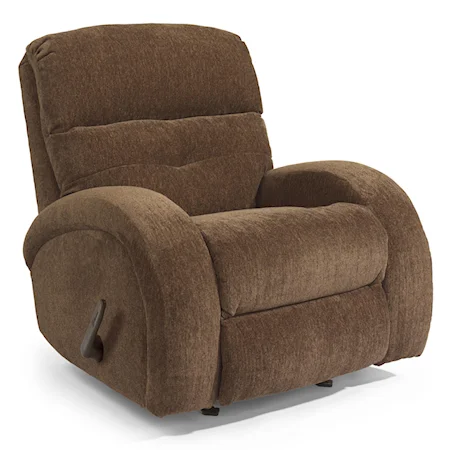 Wall Recliner with Rounded Track Arms
